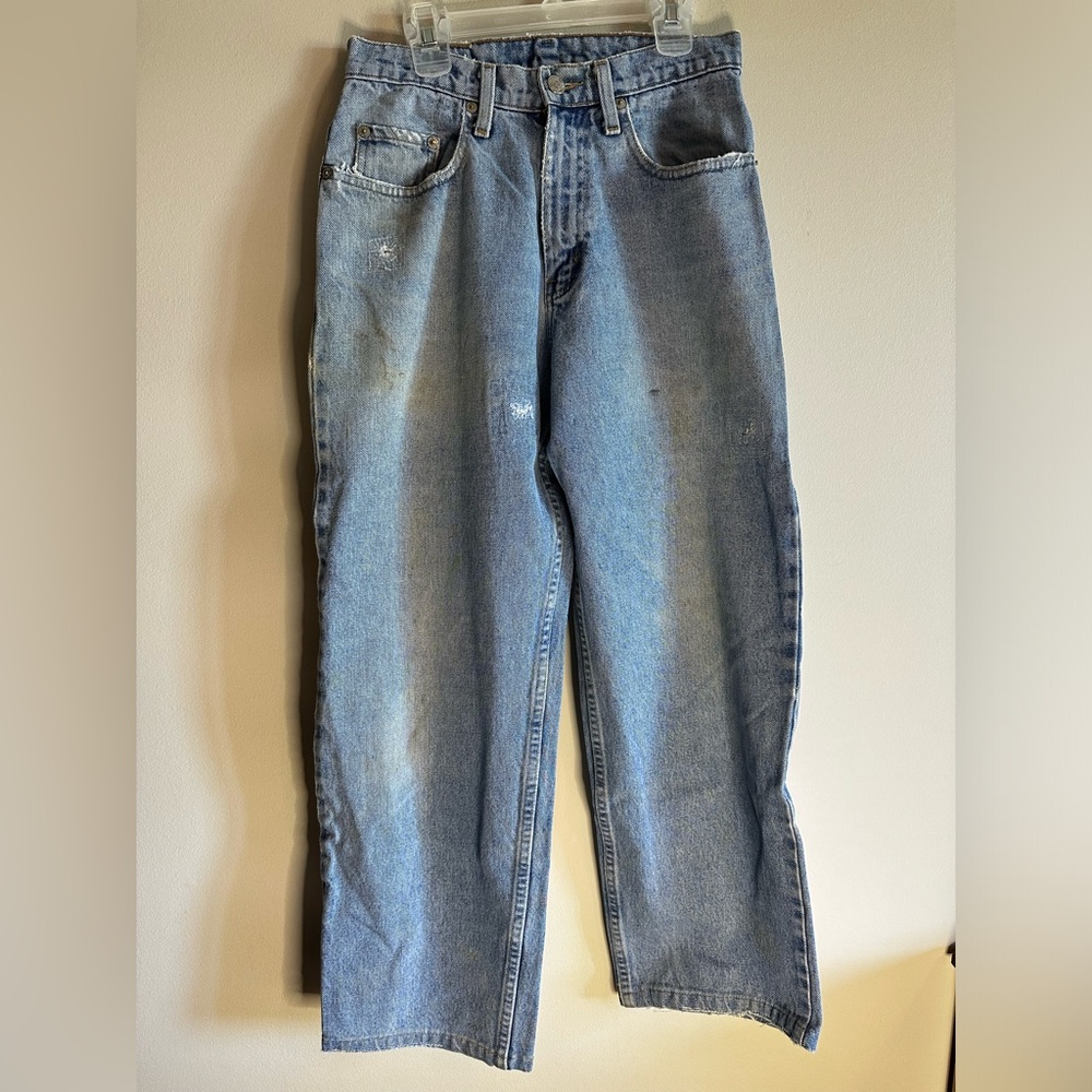 Distressed Denim Jeans